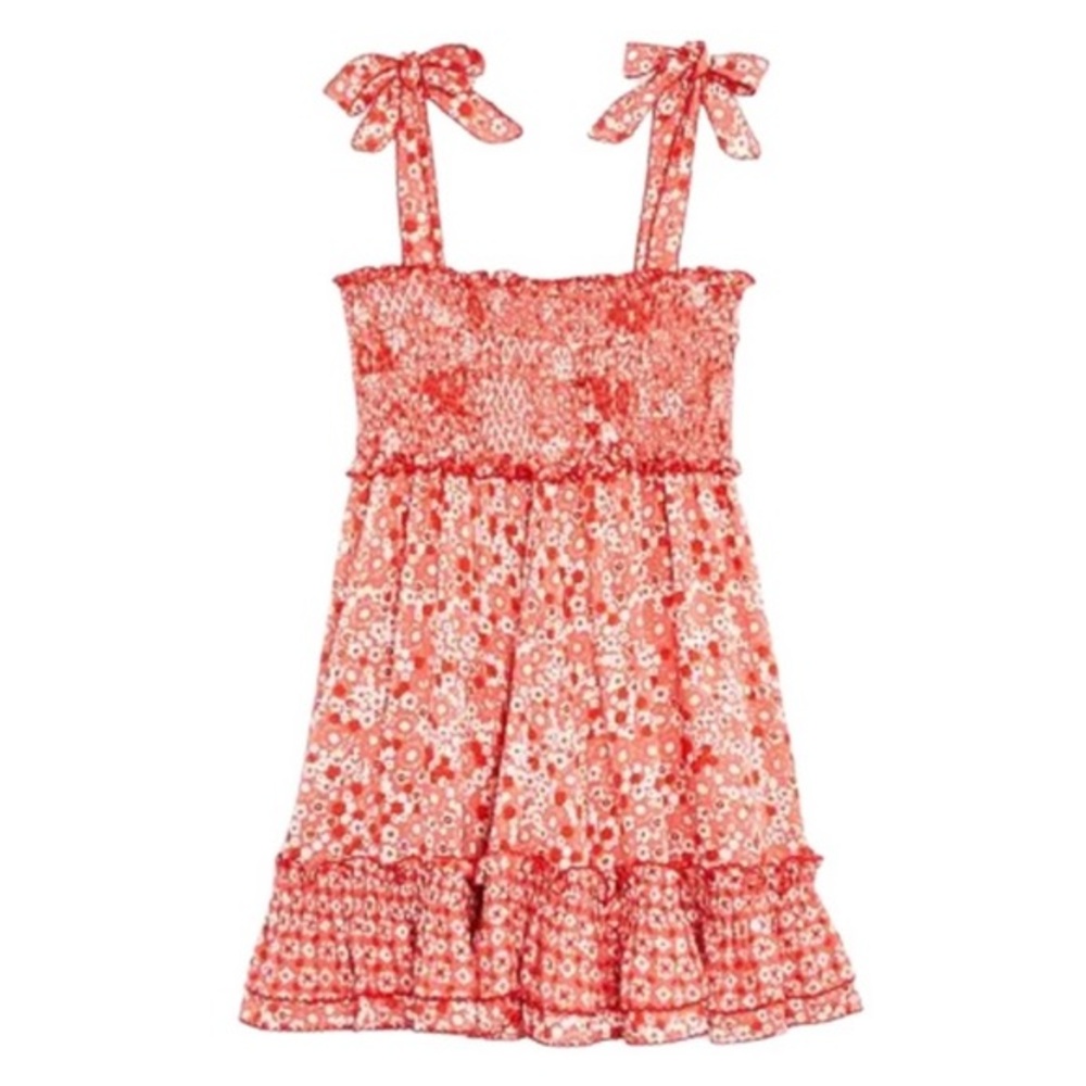 POUPETTE ST. BARTH TODDLER GIRL SMOCKED SUN DRESS
